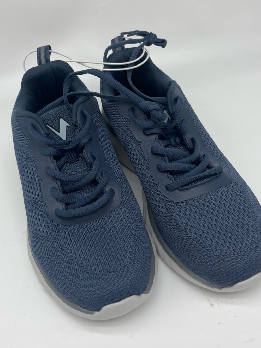 Men's Knit Athletic Sneakers in Deep Navy